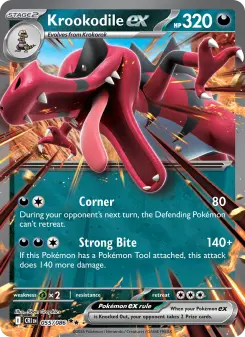 Krookodile ex, Chaos Rising 055