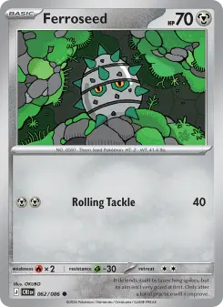 Ferroseed, Chaos Rising 062