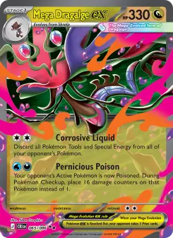 Mega Dragalge ex, Chaos Rising 065