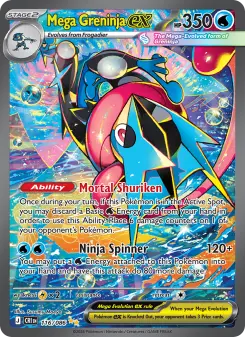 Mega Greninja ex, Chaos Rising 116