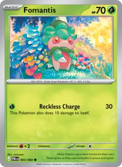 Fomantis, Pitch Black 003