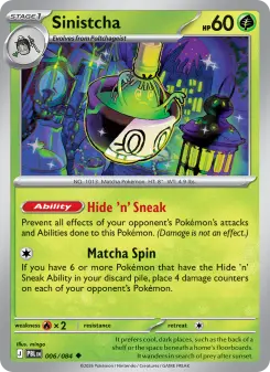 Sinistcha, Pitch Black 006