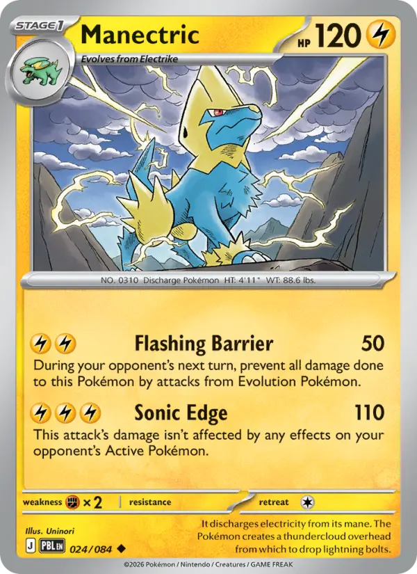 Manectric, Pitch Black 024
