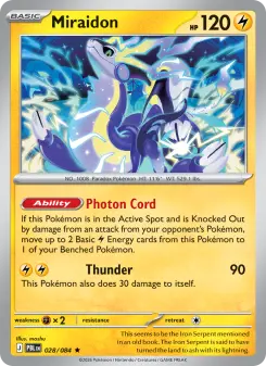 Miraidon, Pitch Black 028