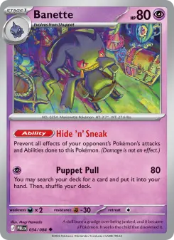 Banette, Pitch Black 034