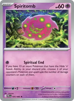 Spiritomb, Pitch Black 035