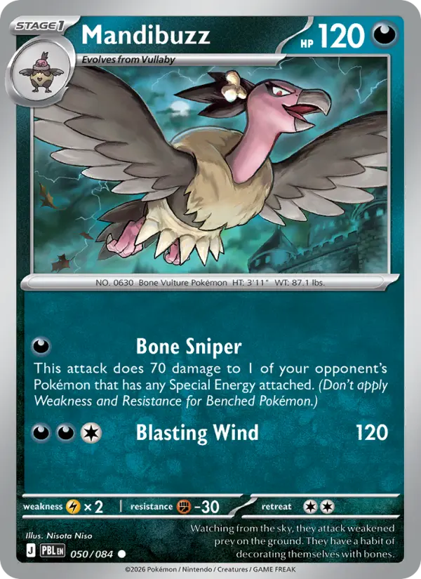 Mandibuzz, Pitch Black 050
