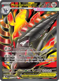 Mega Excadrill ex, Pitch Black 103