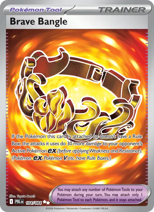 Brave Bangle, Pitch Black 104