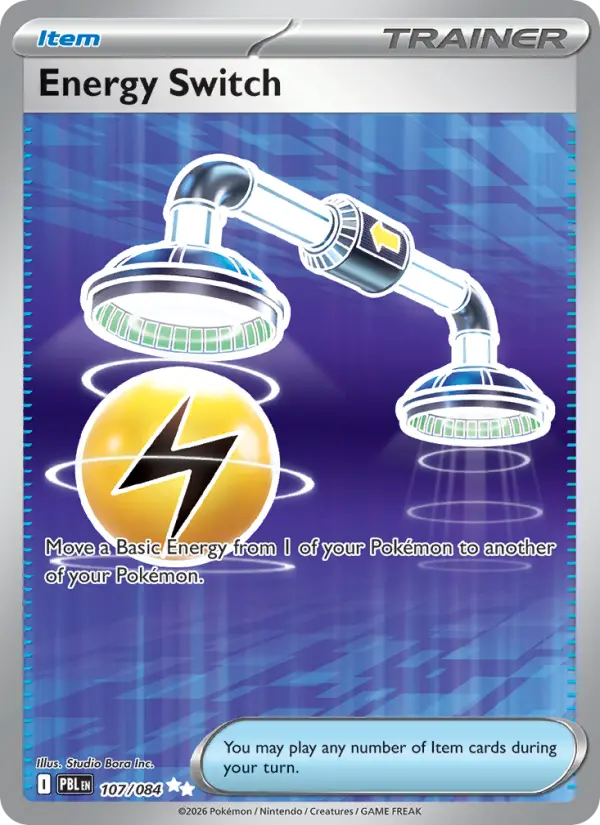 Energy Switch, Pitch Black 107