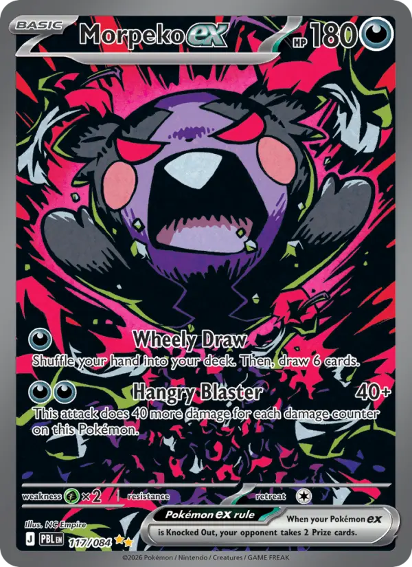 Morpeko ex, Pitch Black 117
