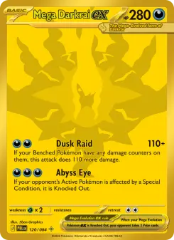 Mega Darkrai ex, Pitch Black 120