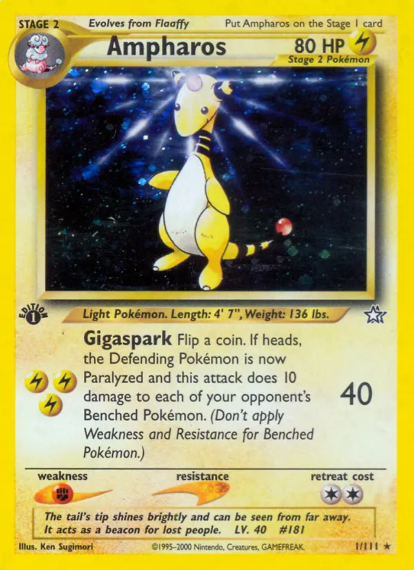 Ampharos, Neo Genesis 1