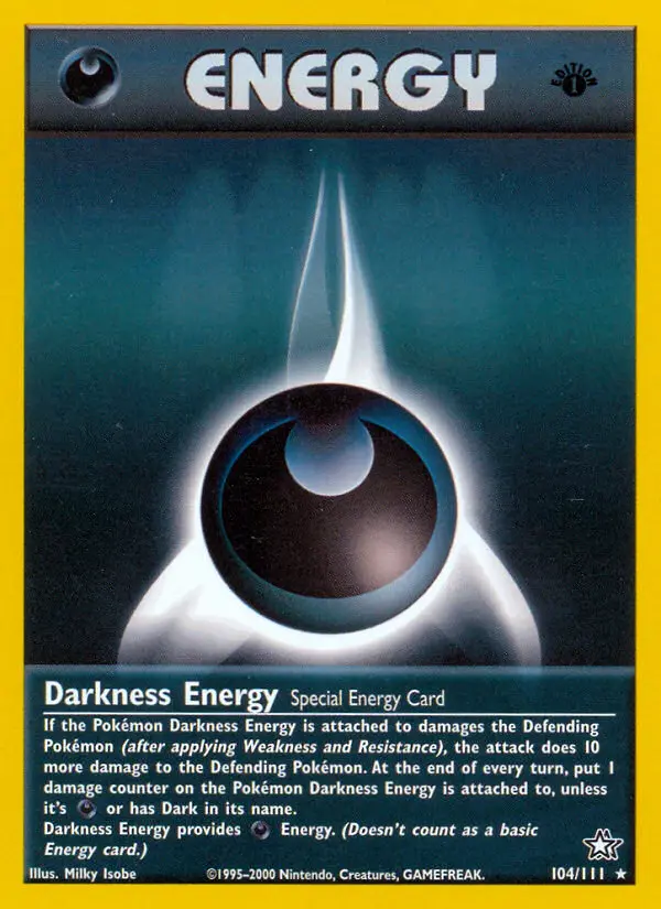 Darkness Energy, Neo Genesis 104