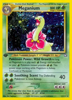 Meganium, Neo Genesis 11