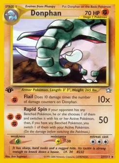 Donphan, Neo Genesis 21