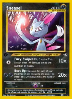 Sneasel, Neo Genesis 25