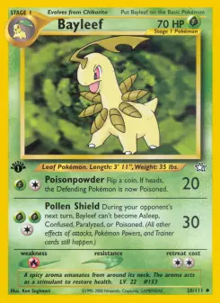 Bayleef, Neo Genesis 28