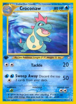 Croconaw, Neo Genesis 32