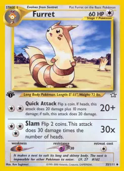 Furret, Neo Genesis 35