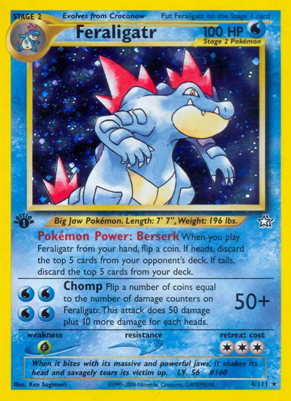 Feraligatr, Neo Genesis 4