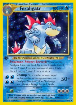 Feraligatr, Neo Genesis 4