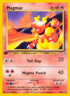 Magmar, Neo Genesis 40