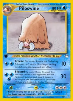 Piloswine, Neo Genesis 44