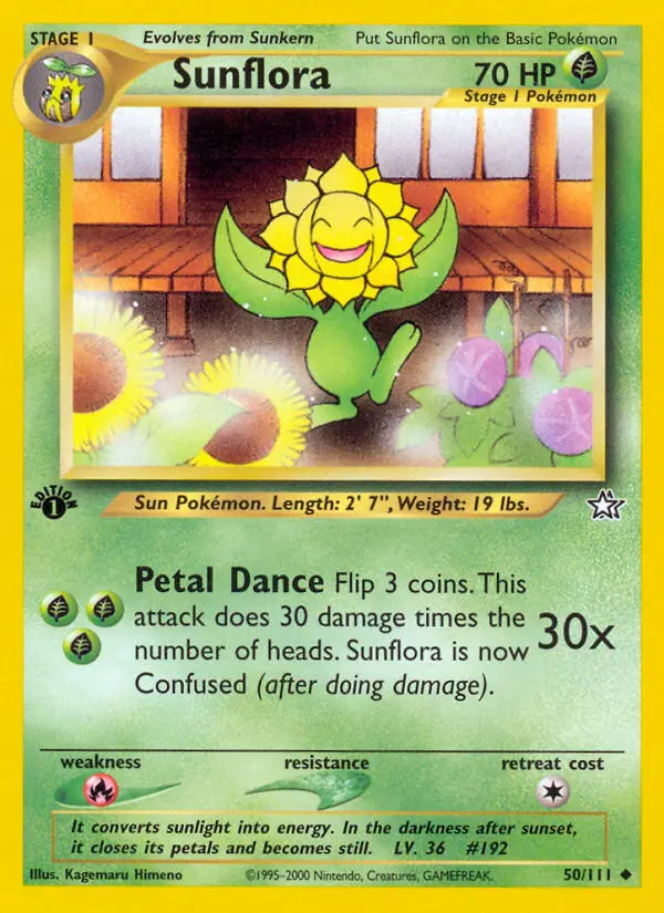 Sunflora, Neo Genesis 50