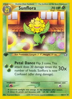 Sunflora, Neo Genesis 50