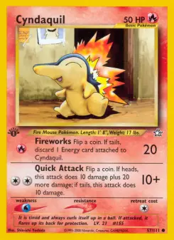 Cyndaquil, Neo Genesis 57