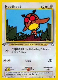 Hoothoot, Neo Genesis 60