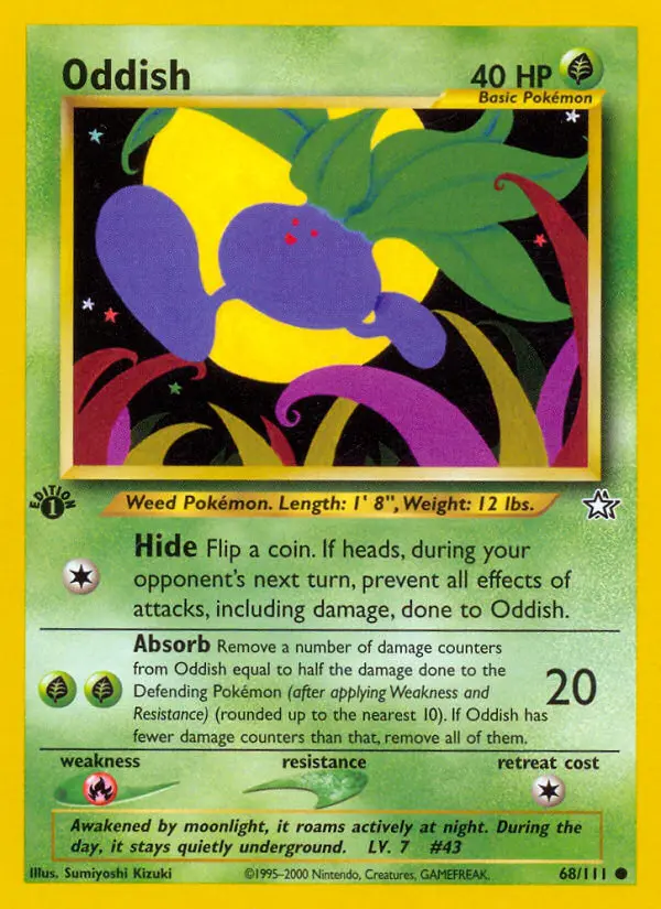 Oddish, Neo Genesis 68