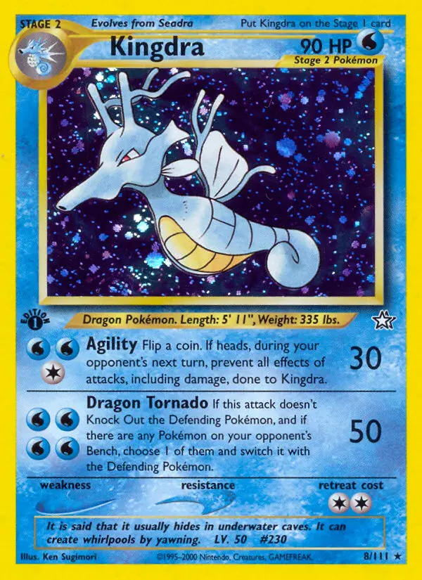 Kingdra, Neo Genesis 8