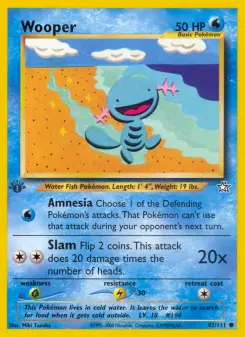 Wooper, Neo Genesis 82