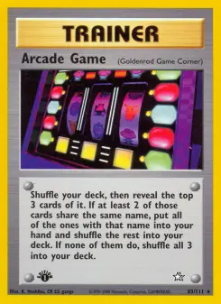 Arcade Game, Neo Genesis 83