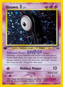Unown [A], Neo Discovery 14