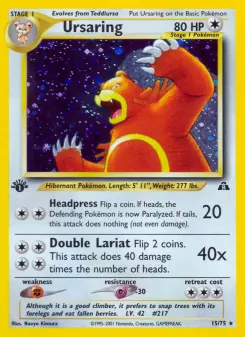 Ursaring, Neo Discovery 15