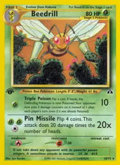 Beedrill, Neo Discovery 18
