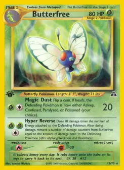 Butterfree, Neo Discovery 19