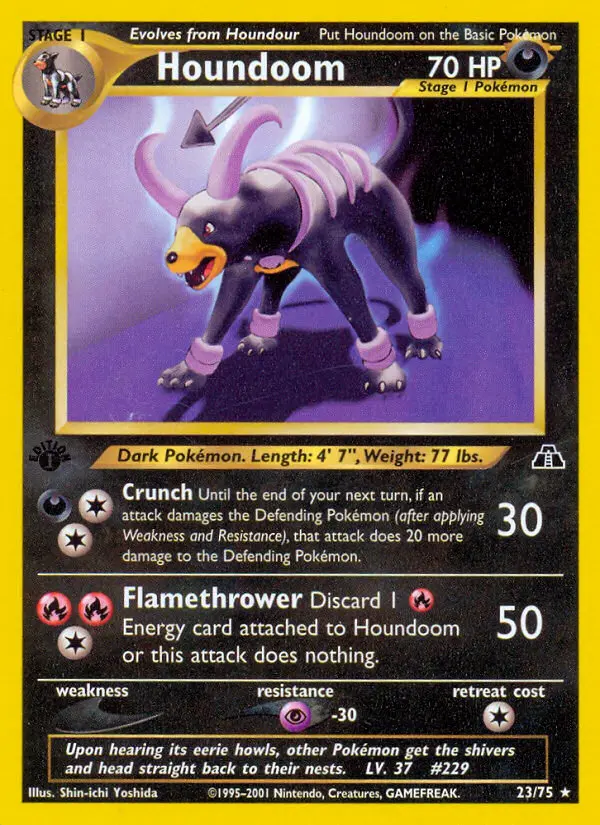 Houndoom, Neo Discovery 23