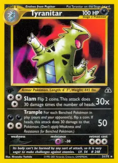 Tyranitar, Neo Discovery 31
