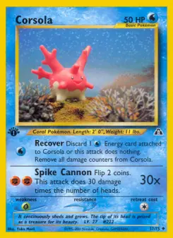 Corsola, Neo Discovery 37