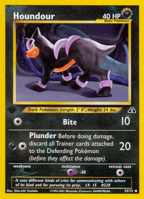 Houndour, Neo Discovery 39