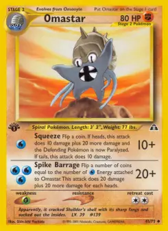 Omastar, Neo Discovery 43
