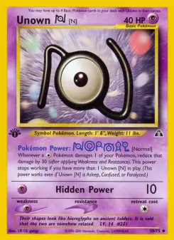 Unown [N], Neo Discovery 50