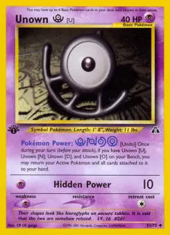 Unown [U], Neo Discovery 51