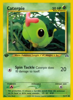 Caterpie, Neo Discovery 53