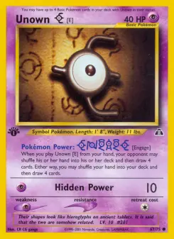 Unown [E], Neo Discovery 67