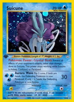 Suicune, Neo Revelation 14